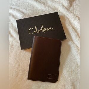 Cole Haan Brown Leather Kindle Cover NWOT